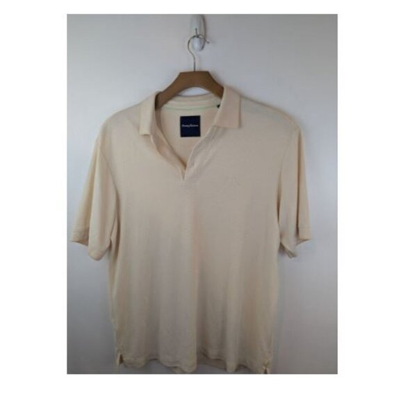 Tommy Bahama Other - Tommy Bahama Cream Polo, Sz M